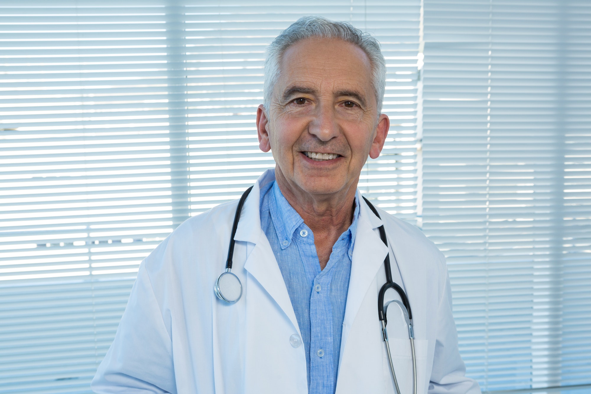 Portrait of smiling doctor